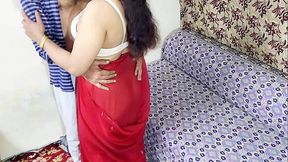 Muslim Bhabhi becomes Dever'_s mistress to enjoy ass fucking, Desi Passionate Hindi xxx Anal Sex