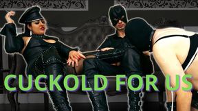 Cuckolding, boot domination, and oral training: 24 hours to cuckolding part 3 remastered with Matriarch Ezada Sinn