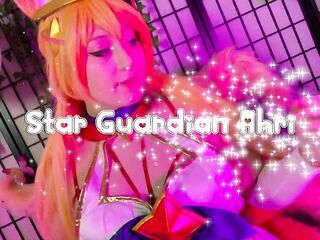 Star Guardian Ahri Combat Training TEASER OmankoVivi Cosplay Ahegao League of Legends