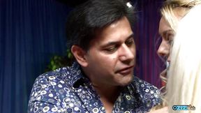 Two blonde beauties savor every moment of shared pleasure