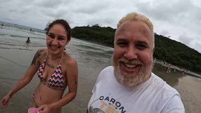 casal de novinho resolveu fuder na praia