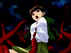 Teen hentai sex slaves wrapped and fucked by tentacles
