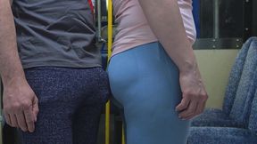 Almost Seen by Bus Driver When Stranger Girl Give Me a Handjob