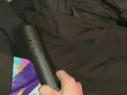 Shop vacuum test, sucking up graphic tees