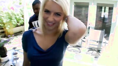 Rico Strong is banging a bubble butt blonde girl Anikka Albrite