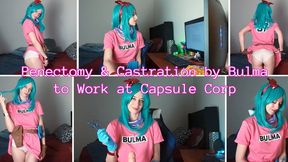 Penectomy & Castration by Bulma Sage Eldritch to Work at Capsule Corp