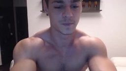 European Model Ilias Plays with His Dick