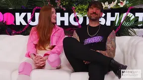 Lola Grant gets interviewed by a hookup hotshot, revealing her lust for cock.
