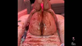 BBW MILF devours ice cream sundae with cherry on top