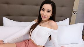 Sensual Asian teen Aria Lee fucked hard by a large black penis