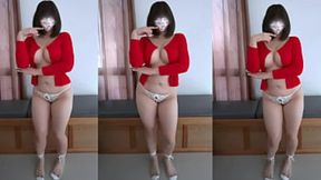 Asian TikTok dancer grinds on intense in doggystyle and missionary