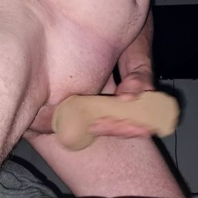 My cock with nylon