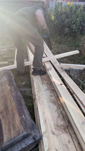 Builder jerks off hot dick after work! Big load of cum!