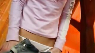 Teenage Cutie Masturbates Live On Cam - Sexy Blonde Amateur Strips & Fingers Hairy Pussy