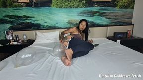 I Invited My Friend to Let Out Several Long Farts on Balloons - by Anita Perverse & Kiara Nissei - Part 1