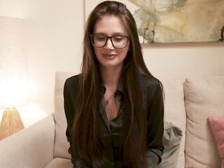 Her spouse doesn't satisfy her in couch, but I'm a different story