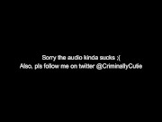 Cute sounding TRANS girl gets herself off while trying not to be caught :P *AUDIO ONLY*