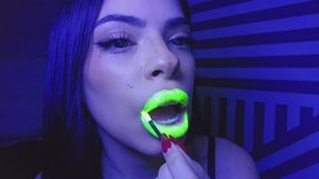 Lipstick neon