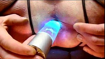 Lavalight dildo anal fucking