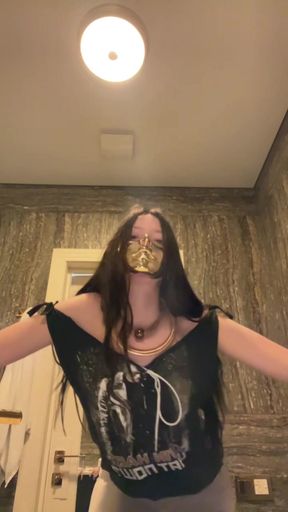 Bow down. Lower. More. Now you at least resemble those who understand their place.