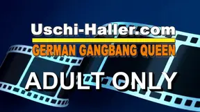 German blonde MILF Vicky Wilfing gets gangbanged at amateur party