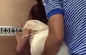 Jap girl get fuck in storage