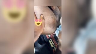 First-ever time a heterosexual man was attempting to receive 14inches monstrous pecker.