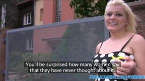 ”Blonde Covered in Cum”