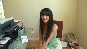 paulina james opens her holes to accept 2 cocks