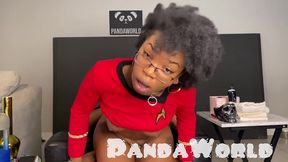 uhura panda bbc ebony anal creampie