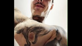 Hung Tattooed Baseball Jock Shows Off His Muscles &amp_ Strokes His Huge Cock (Jakipz Exclusive Trailer)