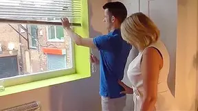 Hungry Woman - Cock-hungry Mature Woman Is Having Sex With Her Stepson