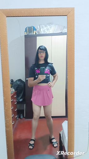 Sakura Nakamura Pink Fitness Vintage