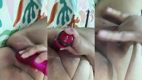 chapina viral caliente masturbandose y mostrando con su camara