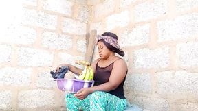Beautiful Plantain Seller