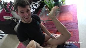 FTM pussyboy fucked by surprise by straight boy curious