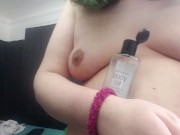 Trans PAWG Rubbing Her Belly For Her Friends Obsessed With Tums
