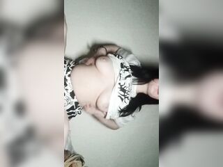 Flawless whore with large breasts