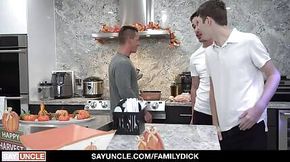 Hot Young Twink Bonds With New Step Dads Cock