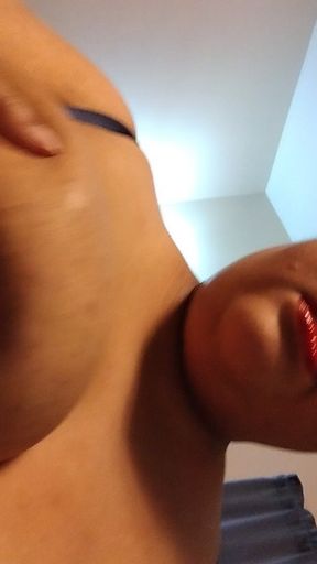 Showing off My Big Titties