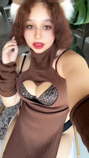 SEXY FURRY ANIME CAT GIRL COSPLAY - Big tits