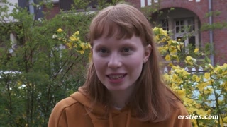 Ersties: Cute Norwegian Model Masturbates With a Glass Dildo