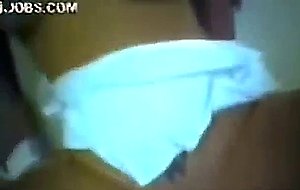 Busty teen fucked in the bathroom