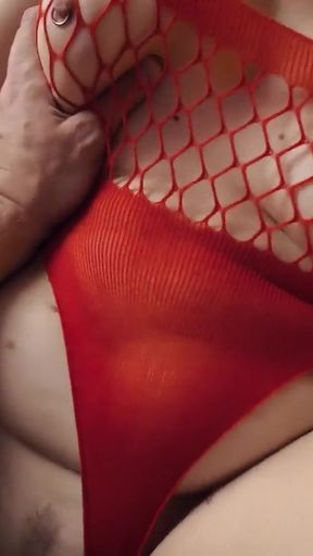 MILF wants hard fucking, but is not ready to take cum inside.   Clip 1