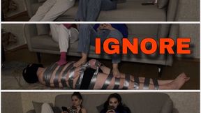 PBP Mummified Slave Used as Furniture By Mistress Kelly And Mistress Jennifer