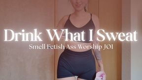 Drink What I Sweat: Smell Fetish Ass Worship JOI - Hosted by ObeyEnvyNow | Smell Fetish, Ass Worship, JOI, Female Domination, FemDom, FemDom POV, POV, Natural Body, Small Tits, Fat Ass, Asian, Goonette, Yoga, Orgasm Control, Tease and Denial