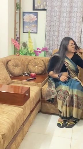 Must-share moment from "Does Devar want to fuck you when you wear a saree?"