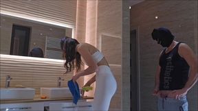 You Can't Resist This Hot Cleaner in Your Bathroom