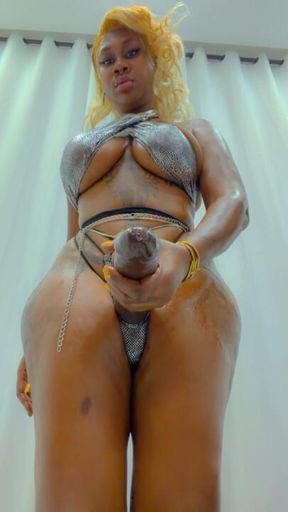 Mistress Mystique Destroys Your Tiny Dick: BBC Worship JOI for Pathetic White Sissies