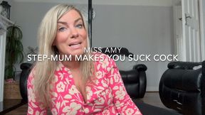 Step-Mum Makes You Suck Cock